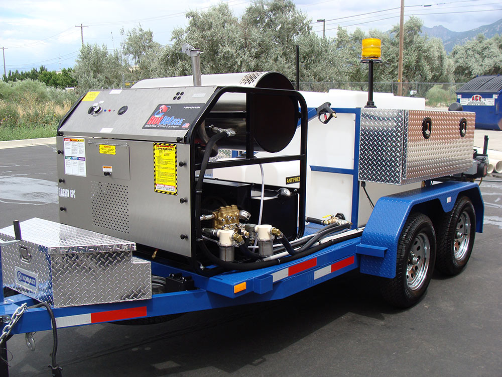 hot water sewer jetter